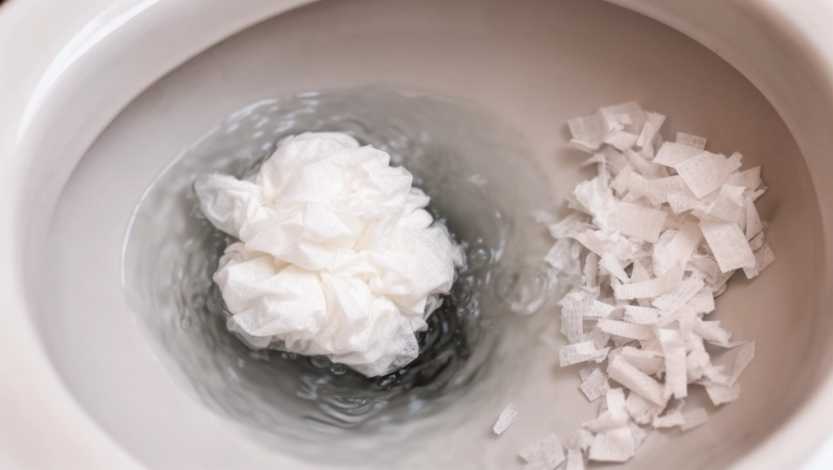 czy chusteczki nawilżane można wrzucać do toalety