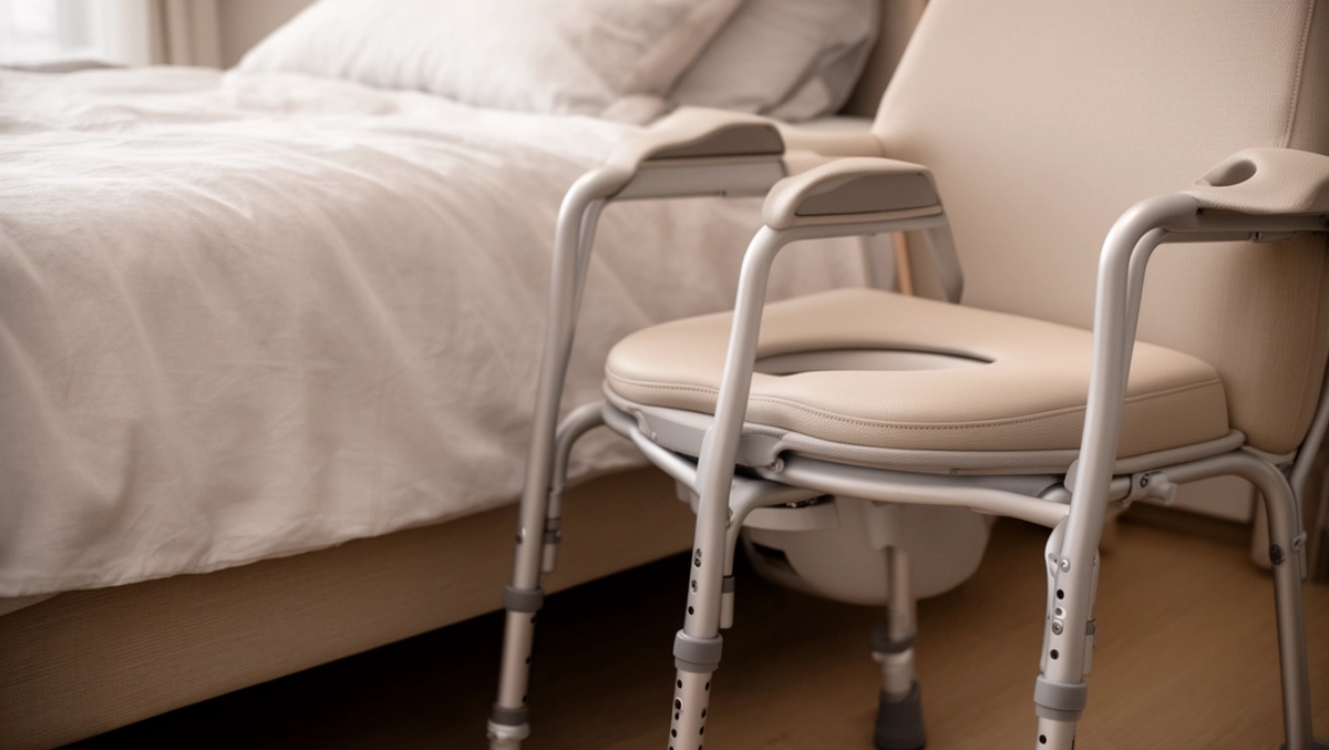 Przenośna toaleta dla starszych osób