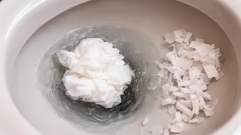 czy chusteczki nawilżane można wrzucać do toalety