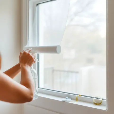 Folia na okno do łazienki jak zamontować