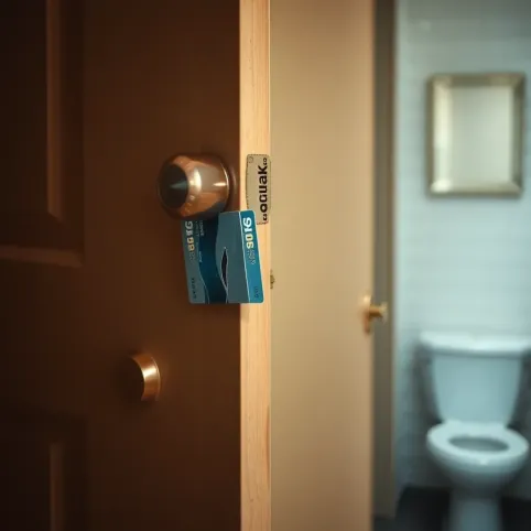 Jak otworzyć drzwi od łazienki