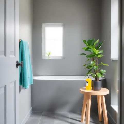 Jak ożywić szarą łazienkę