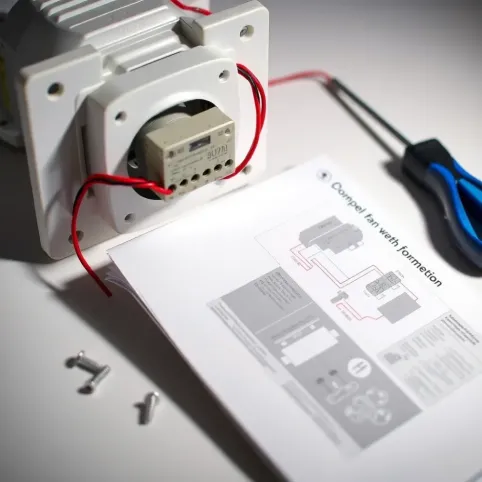 Jak podłączyć wentylator łazienkowy Dospel