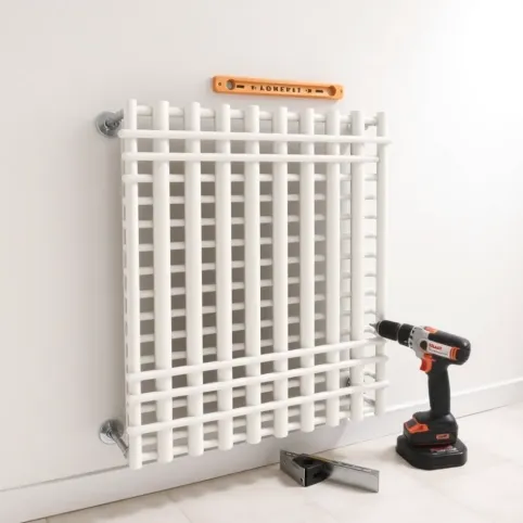 Jak powiesić grzejnik łazienkowy