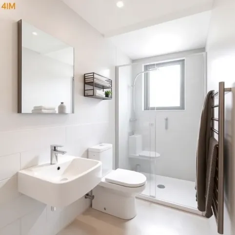 Jak urządzić małą łazienkę 4m2