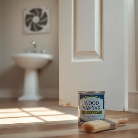 Jak zabezpieczyć drzwi łazienkowe przed wilgocią