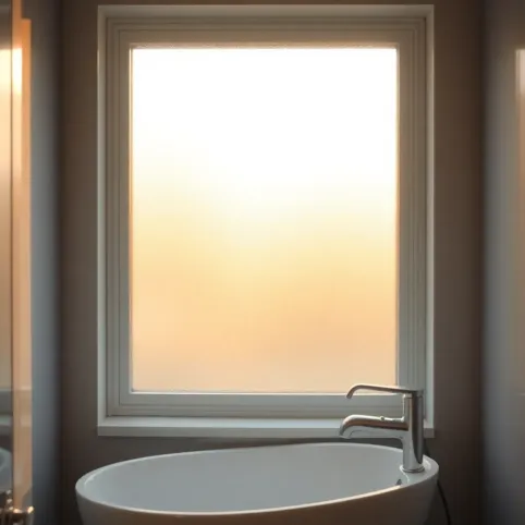 Jaka folia na okno do łazienki
