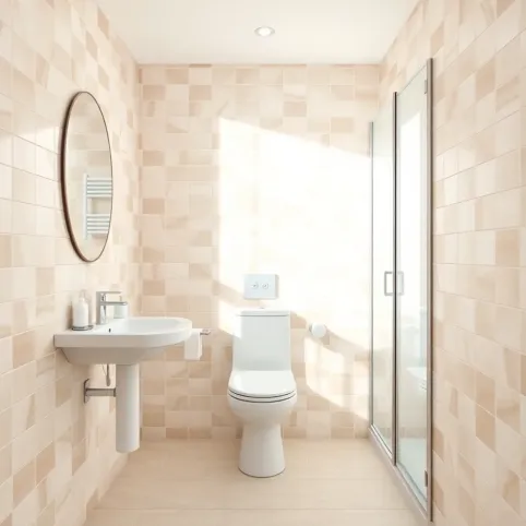 Jaki kolor płytek do małej łazienki