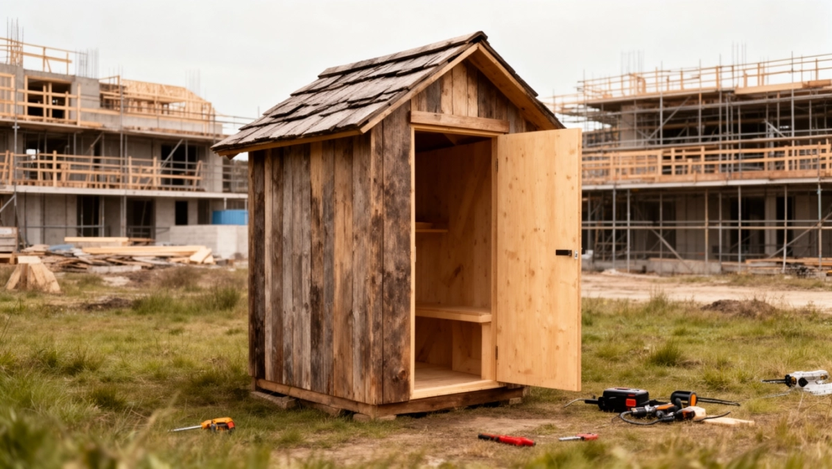 toaleta drewniana do samodzielnego montażu